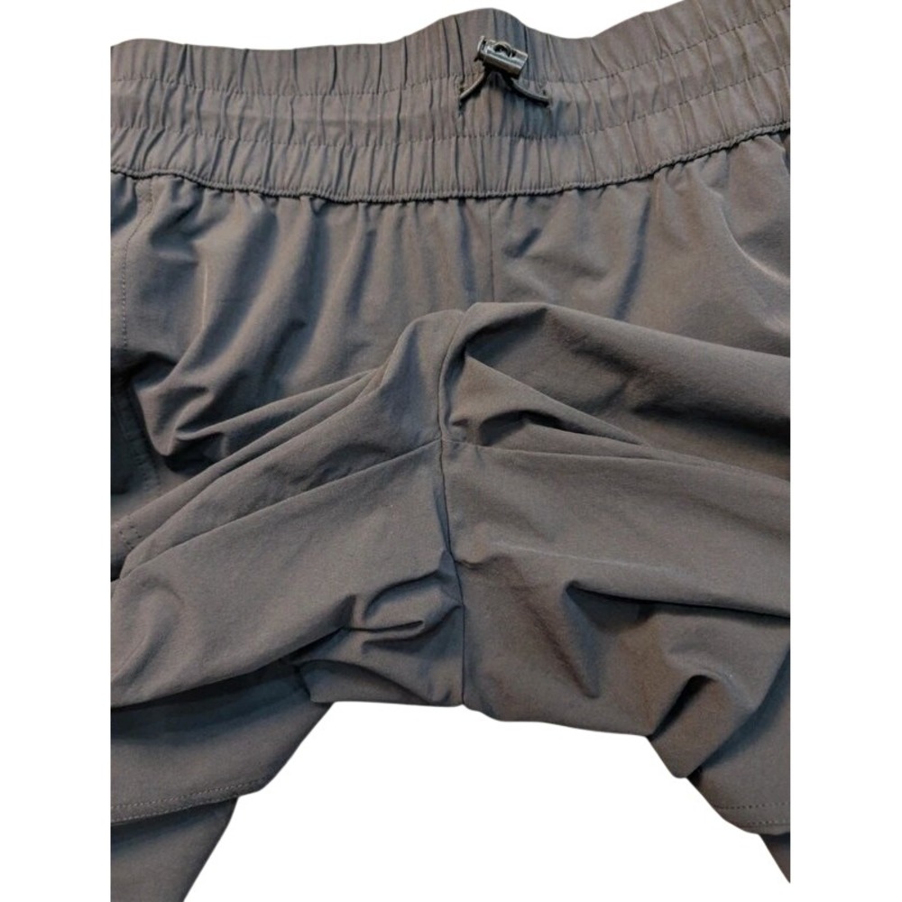 JoyLab ~Black Lightweight High-Rise Cargo Parachute Jogger Pants - Women's Small - Picture 4 of 14